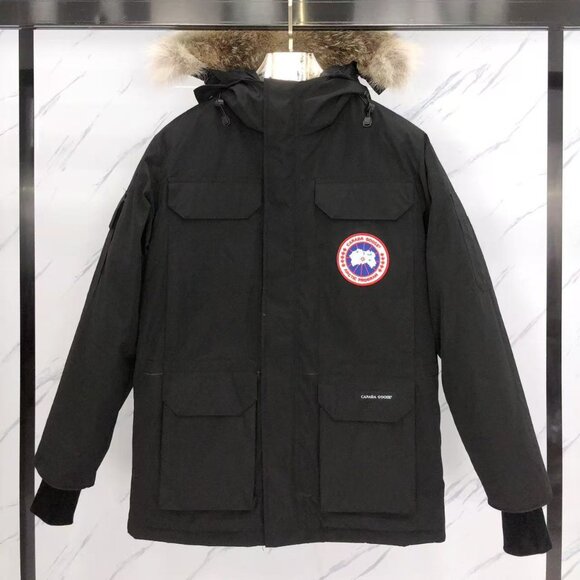 Canada Goose Long Black Puffer Coat - Picture 6 of 6